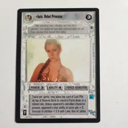 Leia, Rebel Princess Card Reflections III Star Wars CCG - Image 1