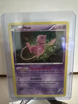 Mew 29/124 HOLO XY Fates Collide Rare Near MINT Pokemon Card 2016 NM - Image 1