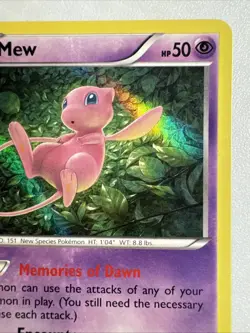 Mew 29/124 HOLO XY Fates Collide Rare Near MINT Pokemon Card 2016 NM - Image 5