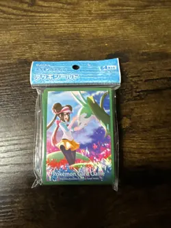 Rosa & Serperior sleeves 64pcs Pokemon Card Deck Shield Japanese - Image 1