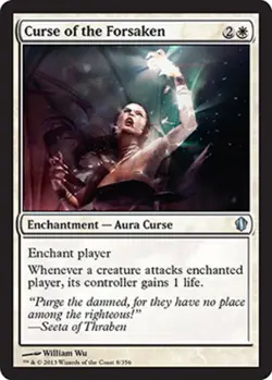 Curse of the Forsaken - Commander 2013 #8/356 MTG Magic The Gathering - Image 1