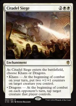 Citadel Siege - Commander 2016 #062/351 MTG Magic The Gathering - Image 1