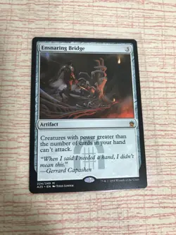 Ensnaring Bridge - MTG - Masters 25 - PACK FRESH UNPLAYED - NM or better - Image 1
