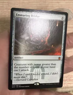 Ensnaring Bridge - MTG - Masters 25 - PACK FRESH UNPLAYED - NM or better - Image 2