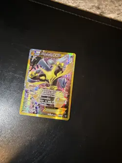 Alakazam EX Fates Collide 125/124 Full Art Holo Secret Rare Pokemon TCG Card - Image 1