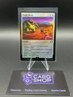 Battle Menu U (Foil) #9 | Final Fantasy FIN | MTG - Image 1