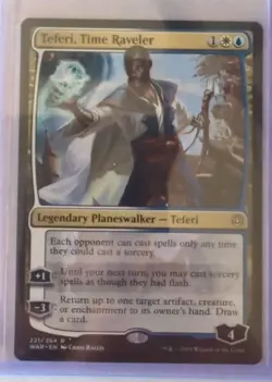 MTG - Teferi, Time Raveler - War of the Spark - NM, English Magic FLAT RATE SHIP - Image 1