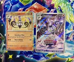 Pokemon TCG - Chandelure - 103/086 - Illustration Rare - SV: White Flare MINT - Image 2