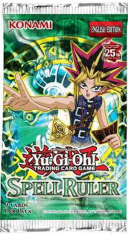 YuGiOh 25th Anniversary Spell Ruler Booster Pack - 9 Cards to Collect! - Image 1