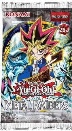 YuGiOh Metal Raiders 25th Anniversary Booster Pack - 9 Cards Inside! - Image 1