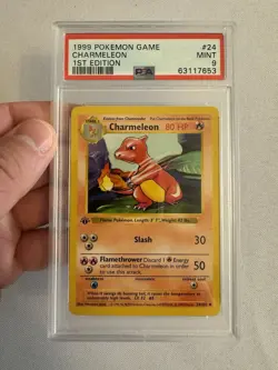 1999 Pokemon - 1st Edition Shadowless Base Set PSA 9 Graded Card Slab Lot of 3 - Image 7