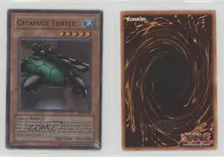 Catapult Turtle (SR) Unlimited YuGiOh Metal Raiders #MRD-075 2002 12hh - Image 3