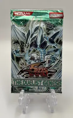 (701059) Yugioh The Duelist Genesis 5D's Unlimited Edition Sealed Booster Pack - Image 1