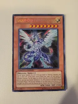 CT08-EN003 Galaxy-Eyes Photon Dragon Secret Rare Limited Yugioh Tcg! MP - Image 1