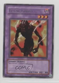 Flame Ghost (R) YuGiOh Legend of Blue Eyes White Dragon #LOB-029 2002 12hh - Image 1