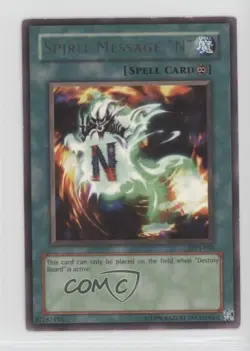 Spirit Message N Unlimited YuGiOh Labyrinth of ightmare #LON-090 2003 12hh - Image 1