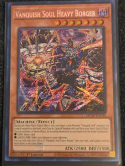 Yugioh MP24-EN140 - Vanquish Soul Heavy Borger - Secret Rare NM - Image 1