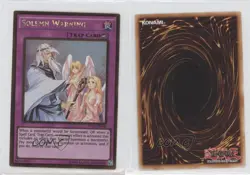 Solemn Warning 1st Ed. YuGiOh Premium Gold: Return of the Gold #PGL2-EN068 4z8 - Image 3
