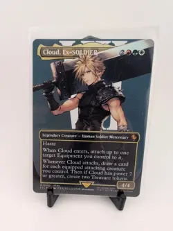 Cloud, Ex-SOLDIER (Borderless) Commander: Final Fantasy Foil - Image 1
