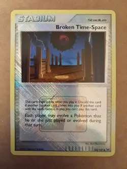 Broken Time Space Pokemon League Crosshatch Holo Promo NM-Mint See Pctures - Image 1