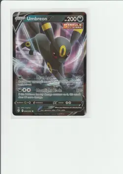 Umbreon V 094/203 Evolving Skies NM Full Art Ultra Rare Pokemon Card - Image 1