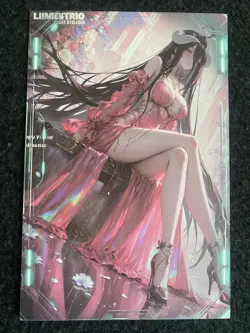 Matchmaker 2 Spicy Waifu NSFW A5 Sizes Card Board Albedo Overlord High Heel - Image 1