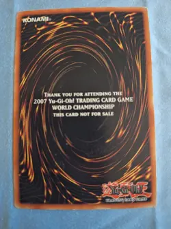 Get Your Game On WCPS-EN700 event card from 2007 Yu-Gi-Oh! World Championship MP - Image 2