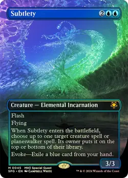 Subtlety Foil Borderless Modern Horizons 3 NM MTG - Image 1