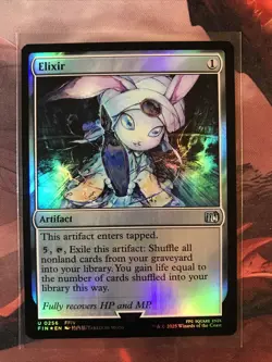 MTG Elixir FOIL Final Fantasy FIN 0256 NM - Image 1