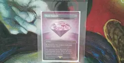 MTG Sonic x Secret Lair Chaos Emerald (Lotus Petal) Purple 7034 Mythic Foil - NM - Image 1