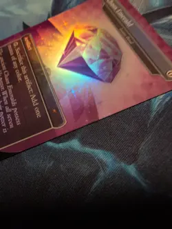 MTG Sonic x Secret Lair Chaos Emerald (Lotus Petal) Purple 7034 Mythic Foil - NM - Image 5