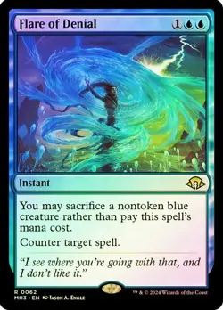 Flare of Denial Foil Modern Horizons 3 NM MTG - Image 1