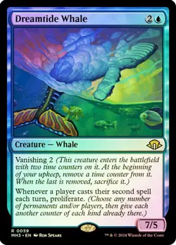 Dreamtide Whale Foil Modern Horizons 3 NM MTG - Image 1