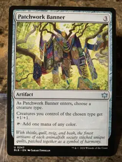 MTG TCG Bloomburrow Patchwork Banner 0247 Regular Uncommon - Image 1