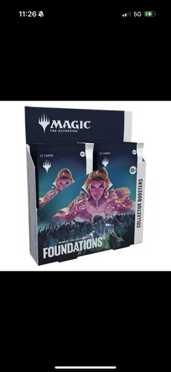 Magic The Gathering Foundations Collector Booster Box MTG | SEALED - Image 2