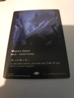 Watery Grave Galaxy Foil In Hand Ships Tomorrow. Edge Of Eternities Mtg - Image 1