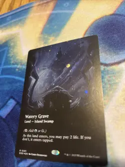 Watery Grave Galaxy Foil In Hand Ships Tomorrow. Edge Of Eternities Mtg - Image 1