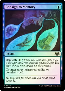 Consign to Memory Foil Modern Horizons 3 NM MTG - Image 1
