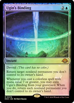 Ugin's Binding Foil Modern Horizons 3 NM MTG - Image 1