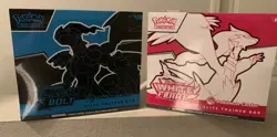 Pokemon TCG Black Bolt and White Flare ETBs Pokemon Center Exclusive Bundle Of 2 - Image 2