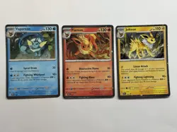 Pokemon Prismatic Evolutions Poster Collection Black Star Promo Cards NM/M - Image 1