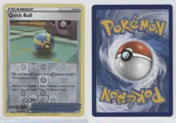 Quick Ball Reverse Foil Pokemon Sword & Shield Fusion Strike #237 14dq - Image 3