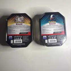 Pokemon TCG Tins Lot of 2 New Factory Sealed - Image 2