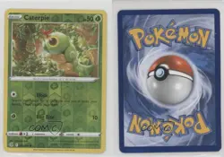 Caterpie Reverse Foil Pokemon Sword & Shield Fusion Strike #001 15zf - Image 3