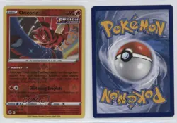 Oricorio Reverse Foil Pokemon Sword & Shield Fusion Strike #042 5f2 - Image 3