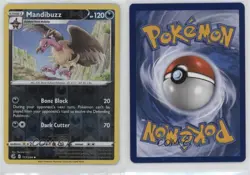 Mandibuzz Reverse Foil Pokemon Sword & Shield Fusion Strike #173 0d7t - Image 3