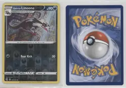 Galarian Linoone Reverse Foil Pokemon Sword & Shield Fusion Strike #160 15zf - Image 3