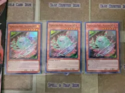 YUGIOH 3X VANQUISH SOUL PLUTON HG WISU-EN020 SUPER 1ST ED NM - Image 1