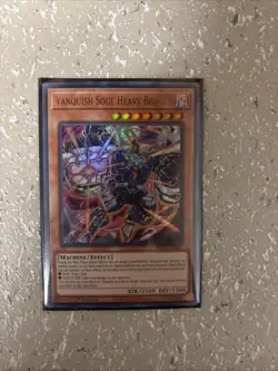 YUGIOH VANQUISH SOUL HEAVY BORGER WISU-EN018 ULTRA 1ST ED NM - Image 1