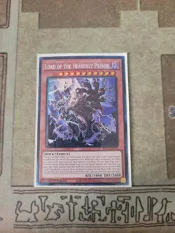 YUGIOH LORD OF THE HEAVENLY PRISON RA03-EN029 COLLECTORS RARE 1ST ED NM - Image 1